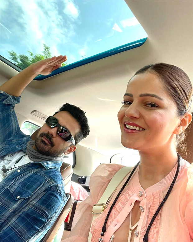 rubina dilaik and abhinav shukla fly together after 2 months 20 days to punjab