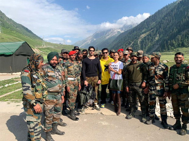 shershaah trailer launch: sidharth malhotra, kiara advani and karan johar meet jawaans while heading to kargil