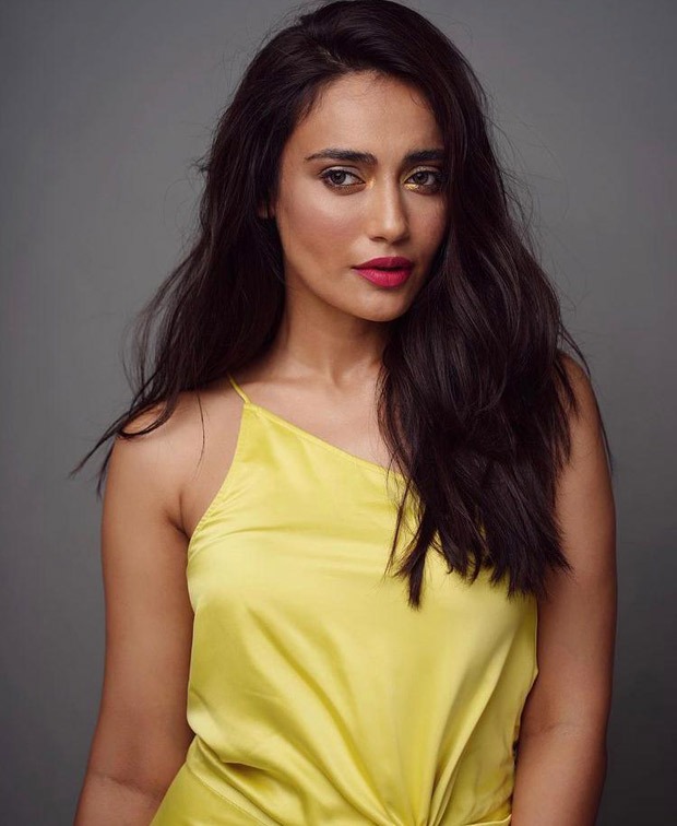 surbhi jyoti is a bright sunflower in all yellow dress worth rs. 9k