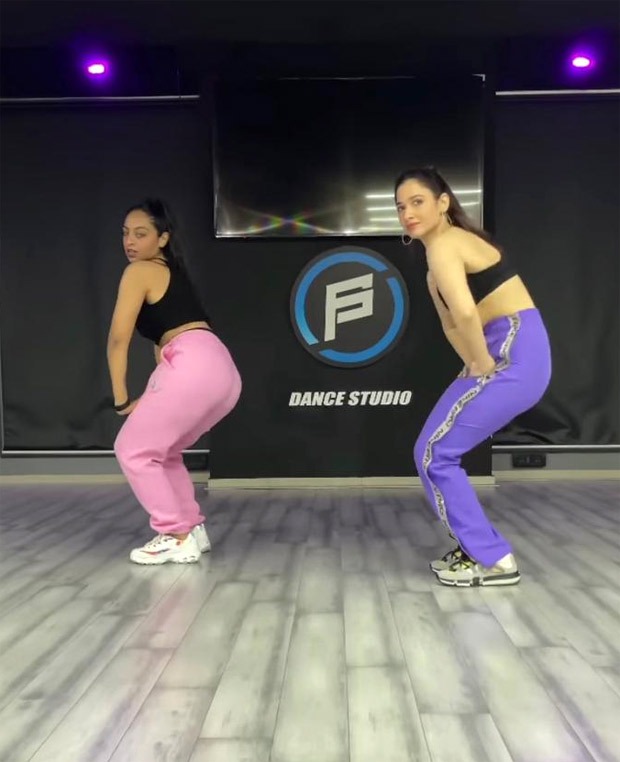 tamannaah bhatia flaunts her sexy moves on doja cat & sza’s song ‘kiss me more’