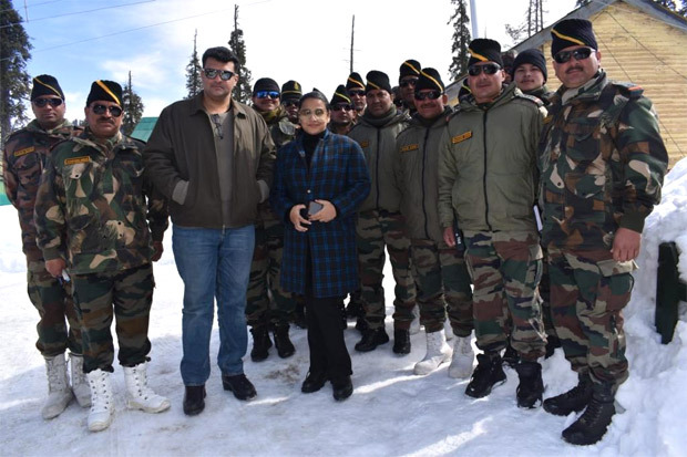 A Military firing range in Kashmir named after Vidya Balan