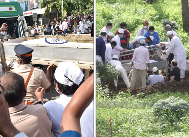 Dilip Kumar's final journey: Legendary actor laid to rest in Juhu Qabarstan with full state honours