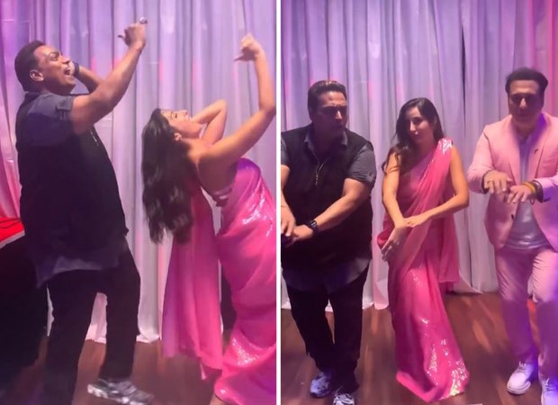 Nora Fatehi begins the ‘Zaalima Coca Cola’ hook step challenge with Govinda and Ganesh Acharya; watch