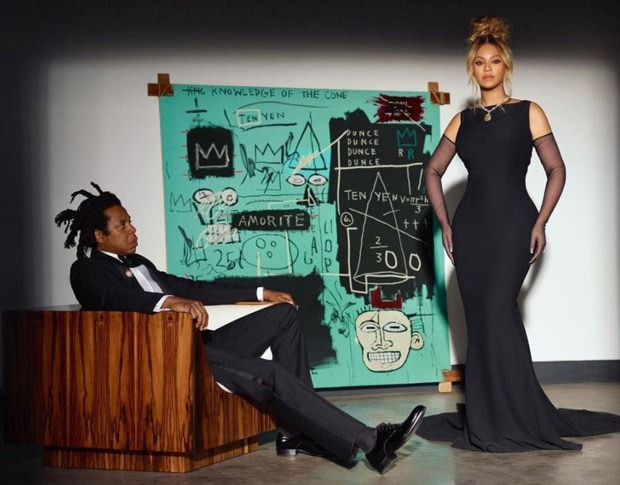 Beyonce becomes the first black woman to wear Tiffany diamonds as she poses for the new campaign with Jay Z