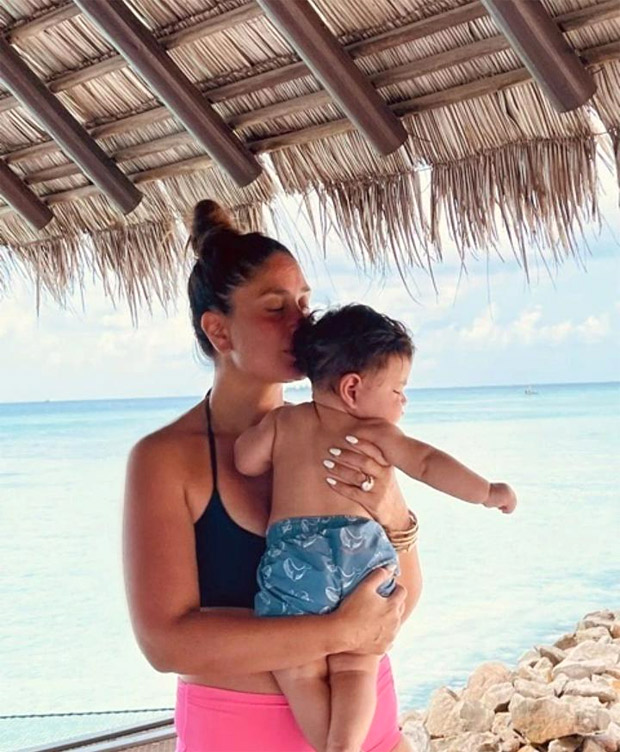 Kareena Kapoor Khan keeps her baby boy Jeh close to her in Maldives as he turns 6 months old