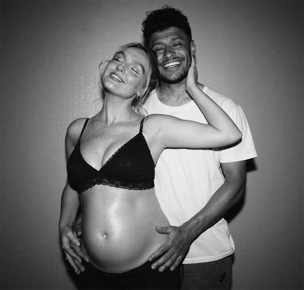 little mix singer perrie edwards and liverpool footballer alex oxlade-chamberlain welcome first child