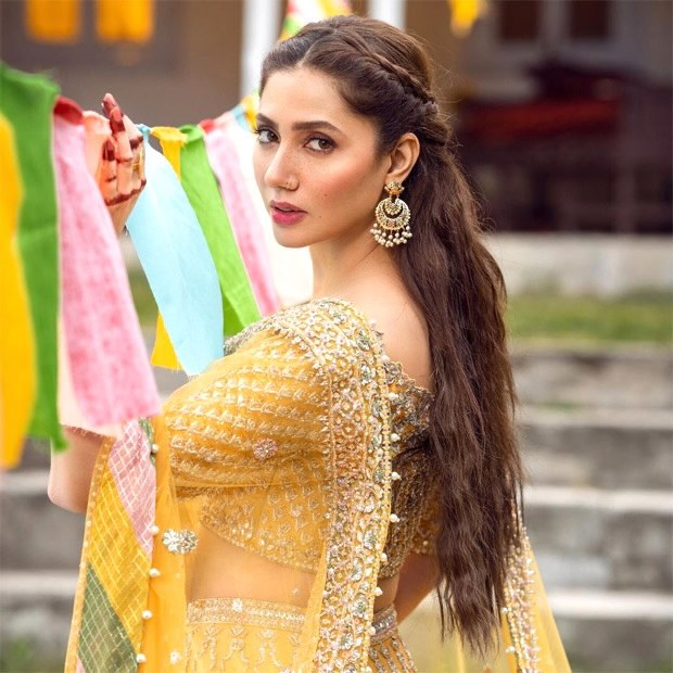 Mahira Khan gleams in abundant charm in embroidered yellow lehenga worth Rs.2 lakh