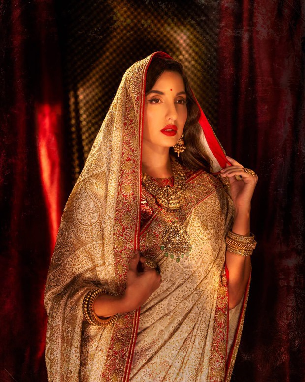 nora fatehi looks like an absolute goddess in her royal traditional ensemble