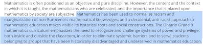 Teaching Mathematics