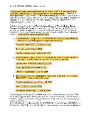 FDA's Full Approval of a COVID-19 Vaccine