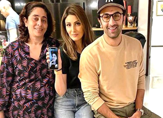 Ranbir Kapoor celebrates pre Raksha Bandhan with Riddhima Kapoor and Natasha Nanda