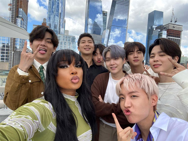 bts and megan thee stallion meet in-person in new york; the ‘butter crew’ shares photos