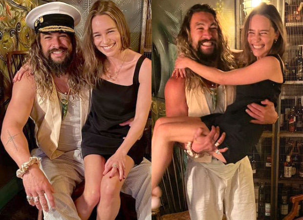 game of thrones stars emilia clarke and jason momoa’s reunion involved being ‘as drunk as humanly possible’