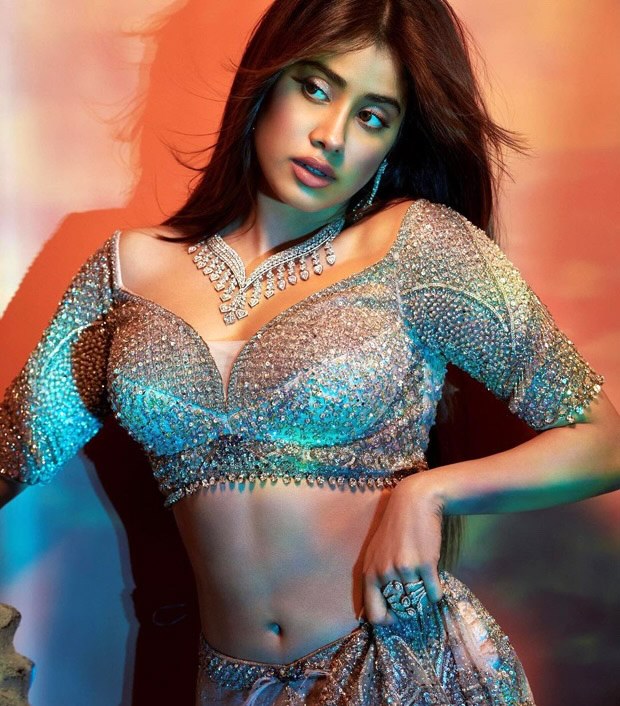 Janhvi Kapoor looks magnificently beautiful on the cover of Bridal Asia Magazine in a pink embellished lehenga worth Rs. 3.2 lakh