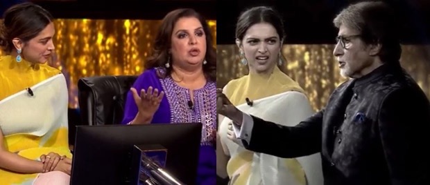 KBC 13: Amitabh Bachchan adds a funny twist to Deepika Padukone's 'Ek chutki sindoor'