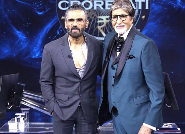 Kaun Banega Crorepati 13: Suniel Shetty flaunts his muscles along with Jackie Shroff, leaves host Amitabh Bachchan impressed