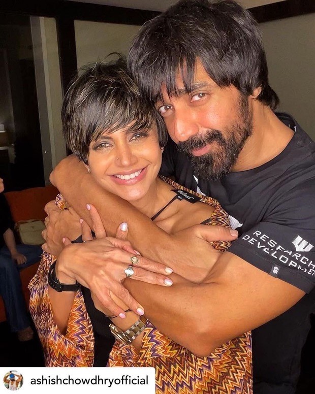 Mandira Bedi expresses gratitude to Ashish Chowdhry for 'All the Love,' and he refers to her as a 'Solid Girl'