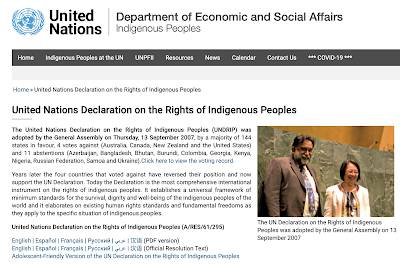 United Nations Declaration on the Rights of Indigenous Peoples