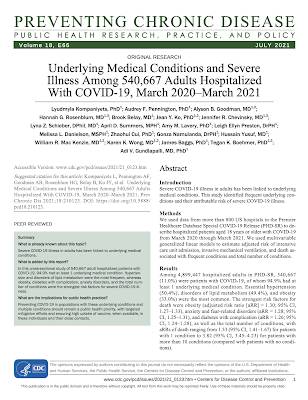 Preexisting Medical Conditions and COVID-19