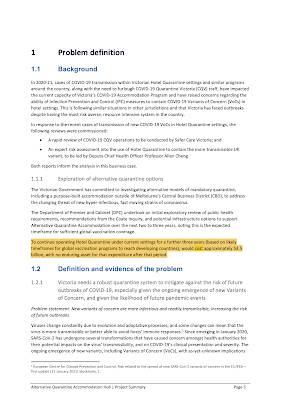 Canada's Safe Voluntary Isolation Sites Program