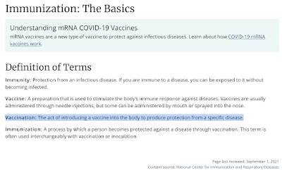 Definition of Vaccination