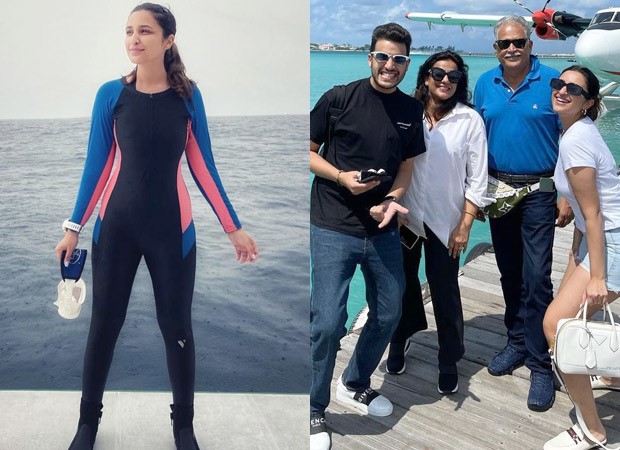 scuba fan parineeti chopra goes into the blue; take a look at what she was doing underwater