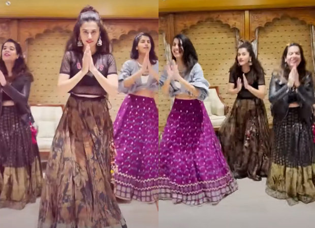 taapsee pannu along with her sisters shake a leg on ‘ghani cool chori’ from zee5’s rashmi rocket