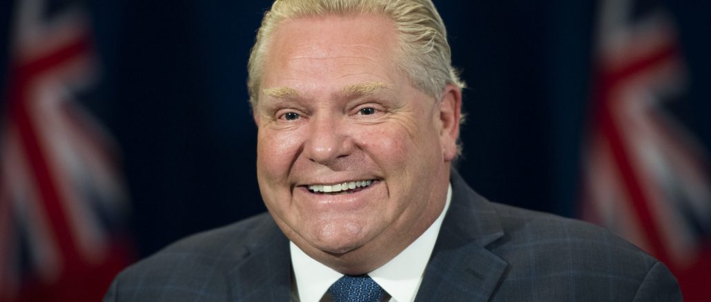 Doug Ford on the election