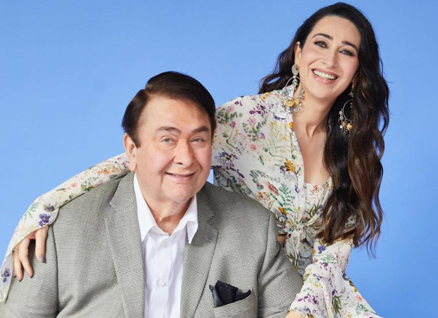 karishma kapoor poses with father randhir kapoor ahead of the kapil sharma show; receives love from sibling karishma