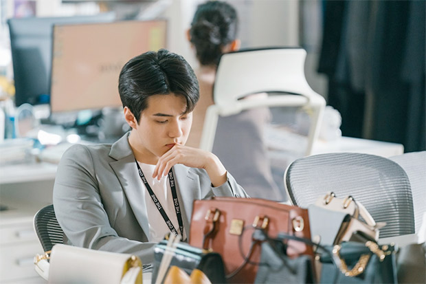 EXO's Sehun is dashing new employee at a fashion firm in first stills from Song Hye Kyo and Jang Ki Yong starrer Now We Are Breaking Up