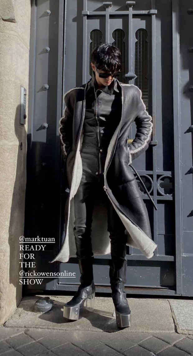 GOT7's Mark Tuan drips of luxury as he dons Rick Owens for Paris Fashion Week that costs about Rs. 5 lakh