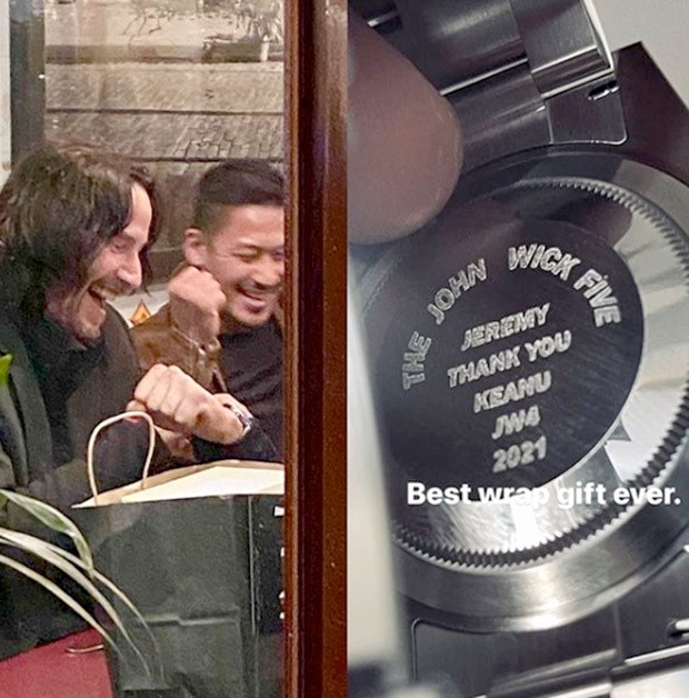 Keanu Reeves surprises his John Wick: Chapter 4 stunt team with Rolex watches worth Rs. 7.5 lakh each