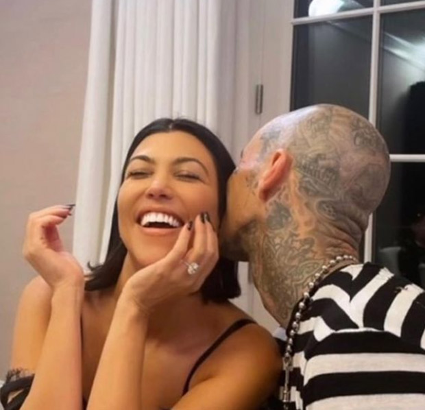 Kourtney Kardashian and Travis Barker are engaged, see their romantic announcement