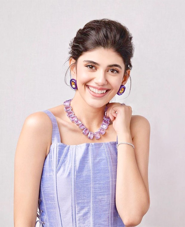 sanjana sanghi looks like a festive wonder as she campaigns for swarovski crystals