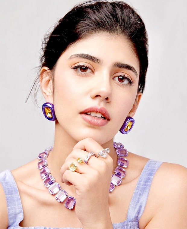 sanjana sanghi looks like a festive wonder as she campaigns for swarovski crystals