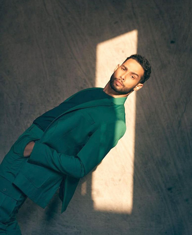 Siddhant Chaturvedi mesmerises with his charm in a bottle green suit