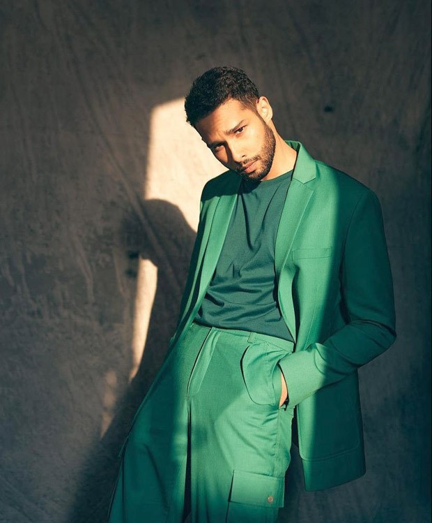 Siddhant Chaturvedi mesmerises with his charm in a bottle green suit