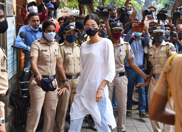 Ananya Panday arrives at the NCB office for questioning hours after raid at her house