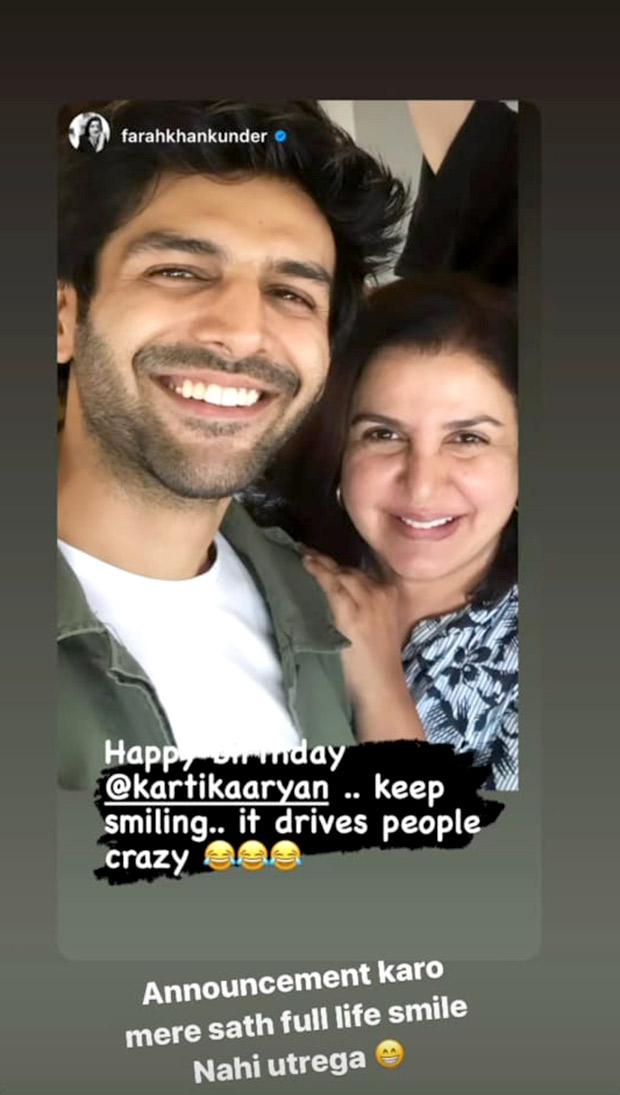 Kartik Aaryan asks Farah Khan to announce a film with him; trolls Bhumi Pednekar for her birthday wish