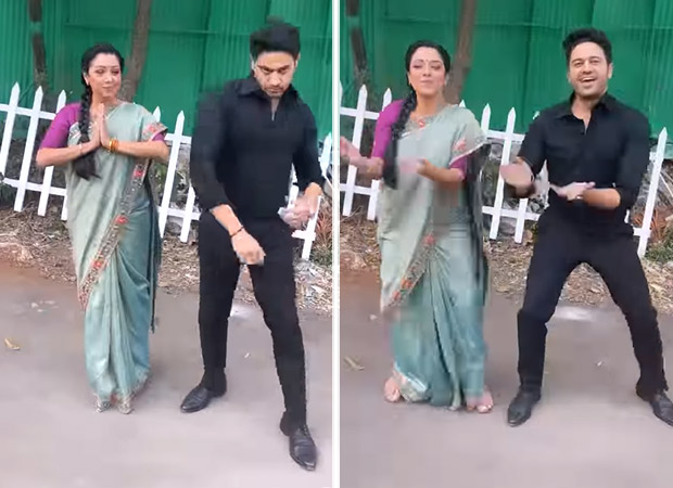 Anupamaa actors Rupali Ganguly, Gaurav Khanna groove to Salman Khan's song 'Aksa Beach', watch video