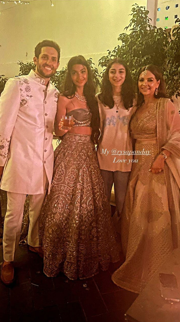 ananya panday’s cousin alanna panday gets engaged to ivor mccray; sohail khan, lara dutta, bipasha basu in attendance