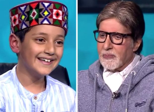 kbc 13: amitabh bachchan imitates scene from bhoothnath with a student in a recent episode