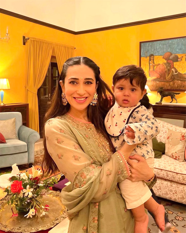 Karisma Kapoor poses with nephew Jehangir Ali Khan, Sonam Kapoor says ‘adorable’ 