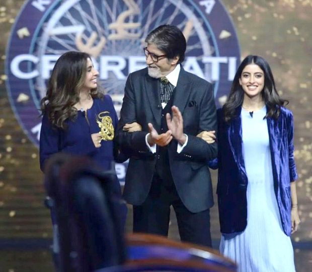 Navya Naveli Nanda and Shweta Bachchan bring ‘family banter’ to KBC 13; Amitabh Bachchan shares post