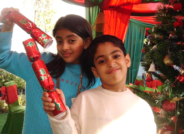 Shweta Bachchan shares pictures from Agastya's childhood as he completes 21 and calls him and Navya Naveli Nanda 'crackers'
