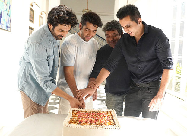 shehzada wraps 20-day first schedule on its palatial mansion set in film city