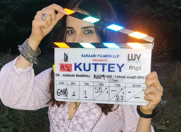 radhika madan starts shooting for her next film titled kuttey