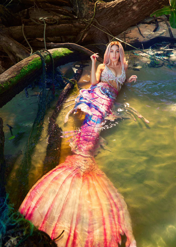 nora fatehi turns mermaid for her next single ‘dance meri rani’ with guru randhawa