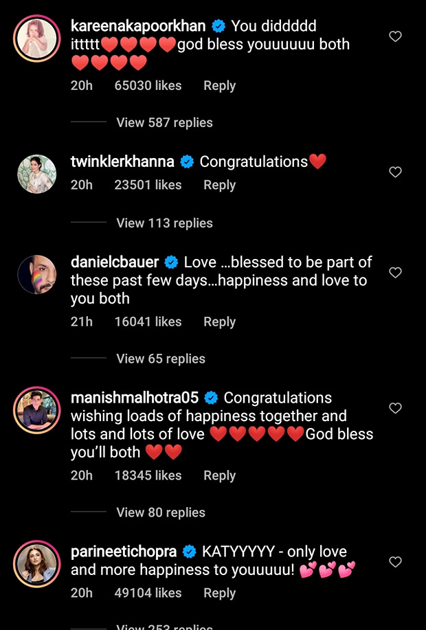 Katrina Kaif-Vicky Kaushal Wedding: Alia Bhatt comments “Oh my god”, Kareena Kapoor says, “You did it”