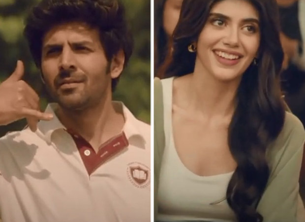 Kartik Aaryan and Sanjana Sanghi get flirty at a cricket stadium in latest ad